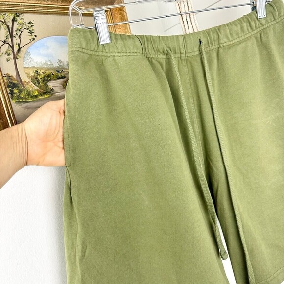 Sneaker Politics Sweat Shorts Green Men's Size Medium - Picture 4 of 6